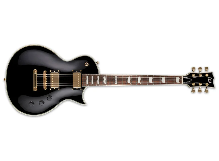 LTD EC 256 BLK, El.Gitar Black finish 